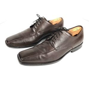 Hugo Boss Black Square Toe Dress Derby Shoes 9